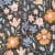 Noir fleurs
