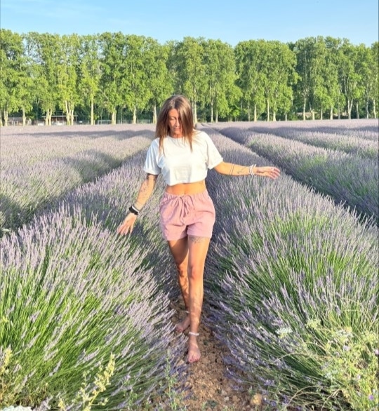 Short Liloomo – Rose (100% Lin)