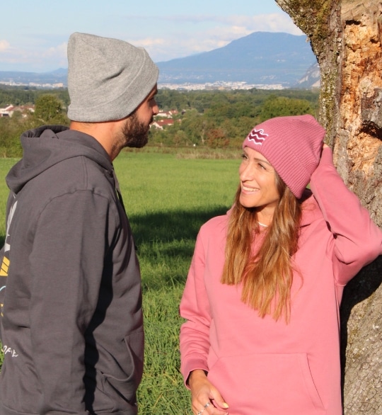 Bonnet Vieux Rose - Unisexe